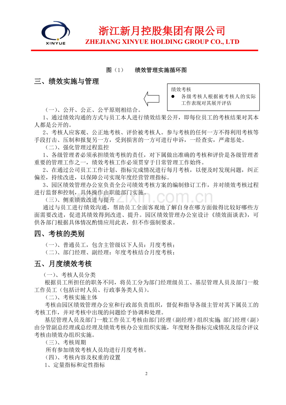 家具公司绩效管理制度(草案)实施版.doc_第2页