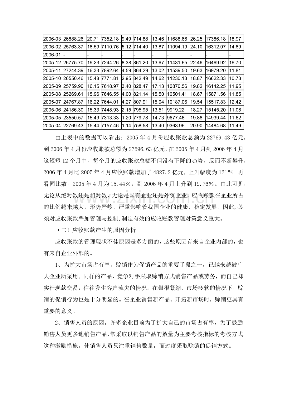 谈当前应收账款管理中存在的问题和对策.docx_第2页