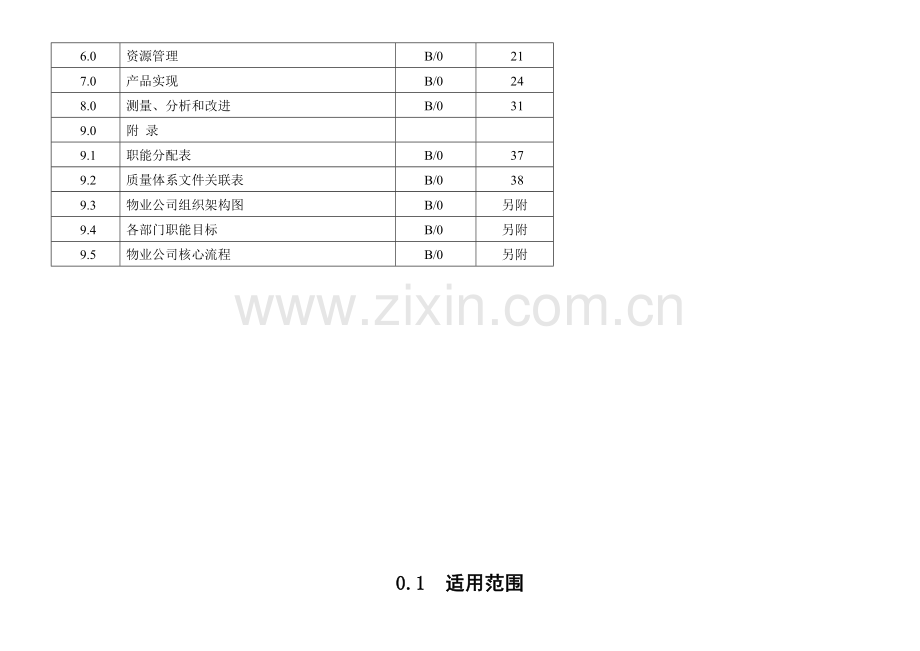 重庆新龙湖物业管理有限公司质量管理手册.doc_第3页