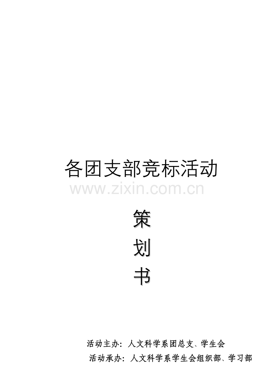 招标竞标策划书.doc_第1页