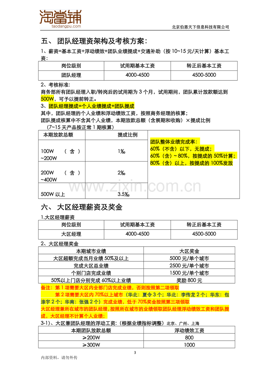 商务部绩效管理与提成方案2015-10-14.doc_第3页