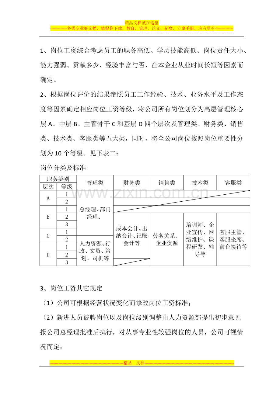 薪酬管理制度(试行).docx_第3页