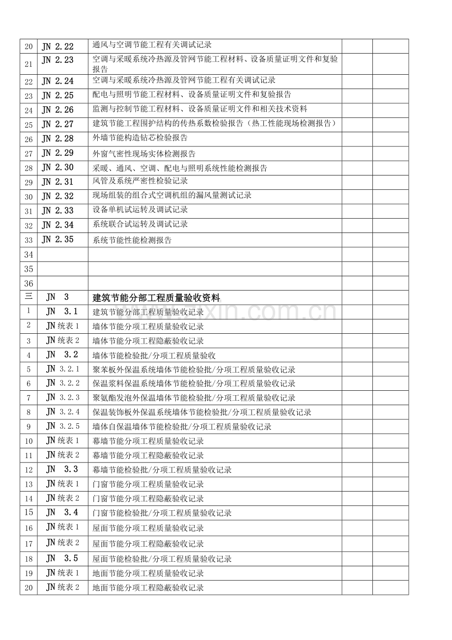 22-建筑节能工程资料目录.doc_第2页