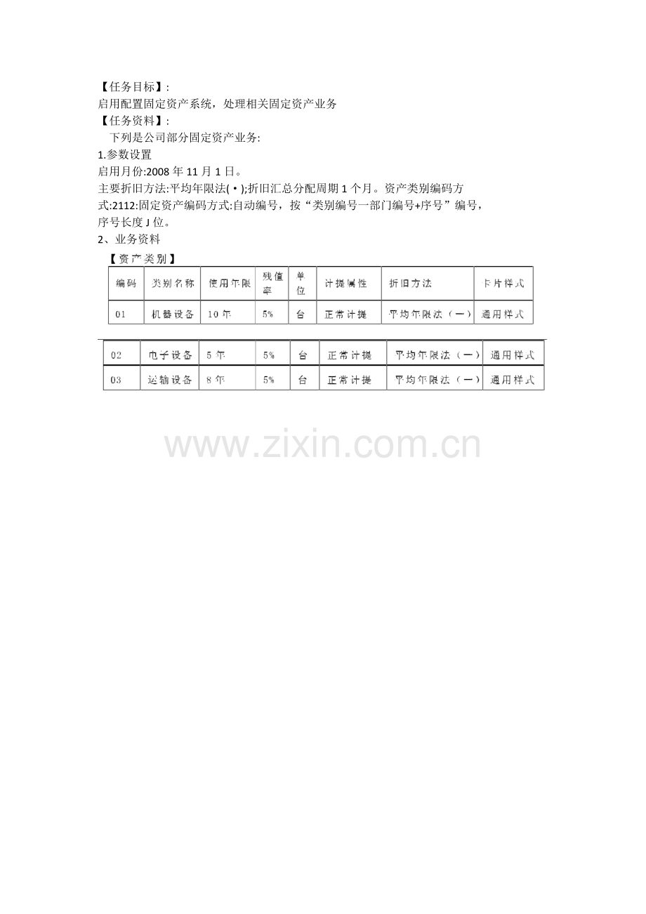 项目六-固定资产管理练习题.doc_第3页