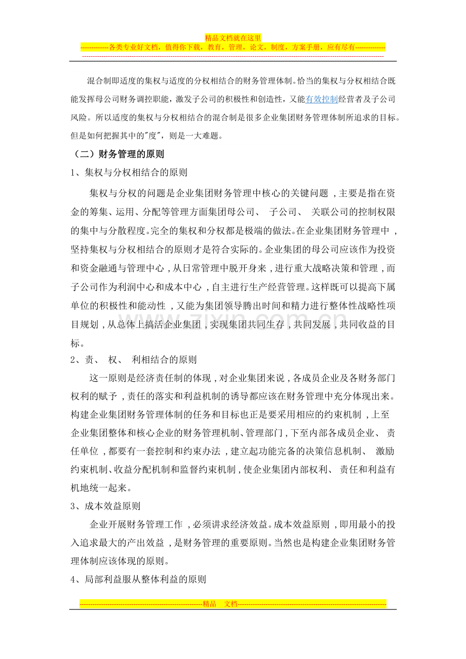 集团企业财务管理方案.docx_第2页