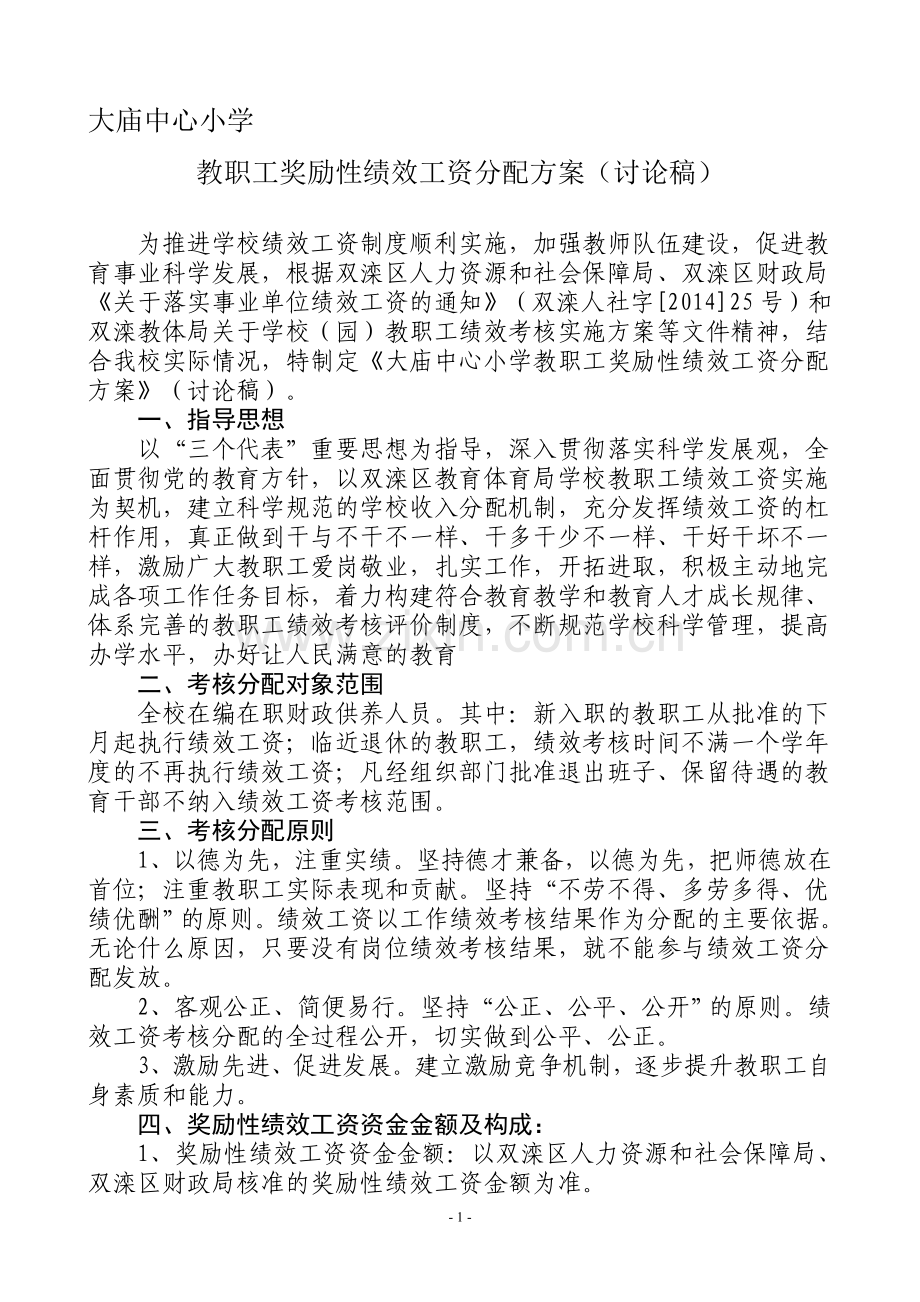 绩效考核实施细则(1)..doc_第1页