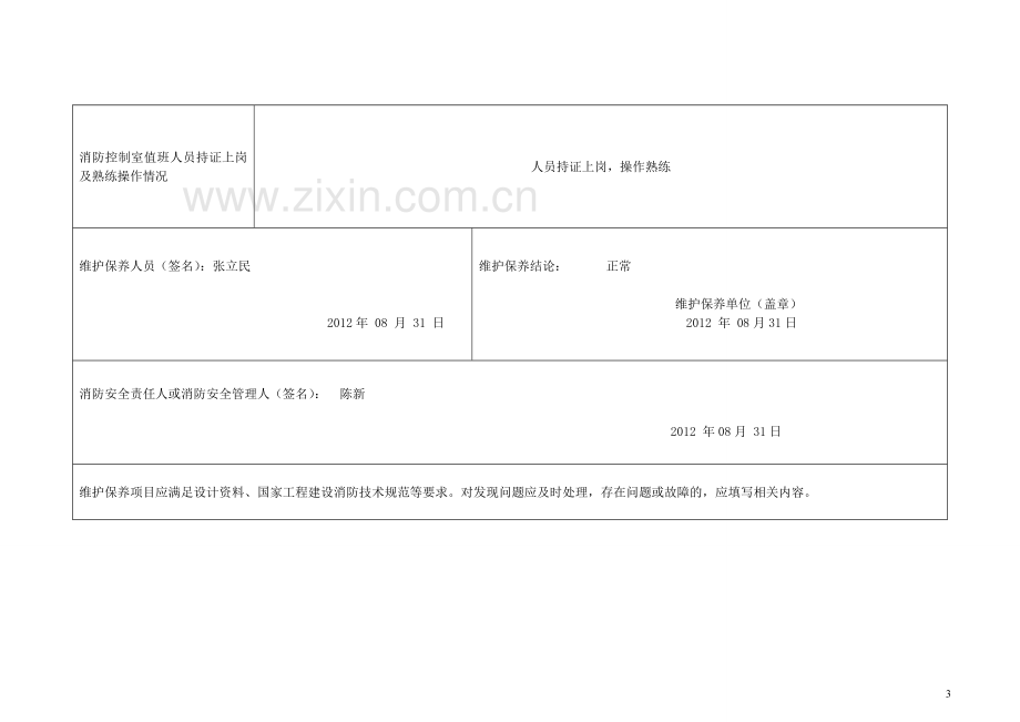 消防安全重点单位消防安全管理人员报告备案表.doc_第3页