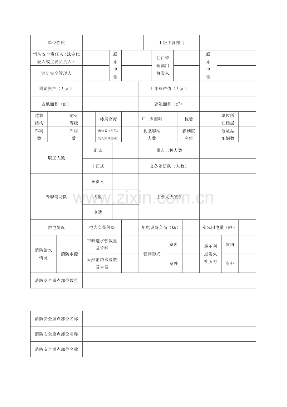 星级酒店消防管理常用表格(全套).doc_第2页