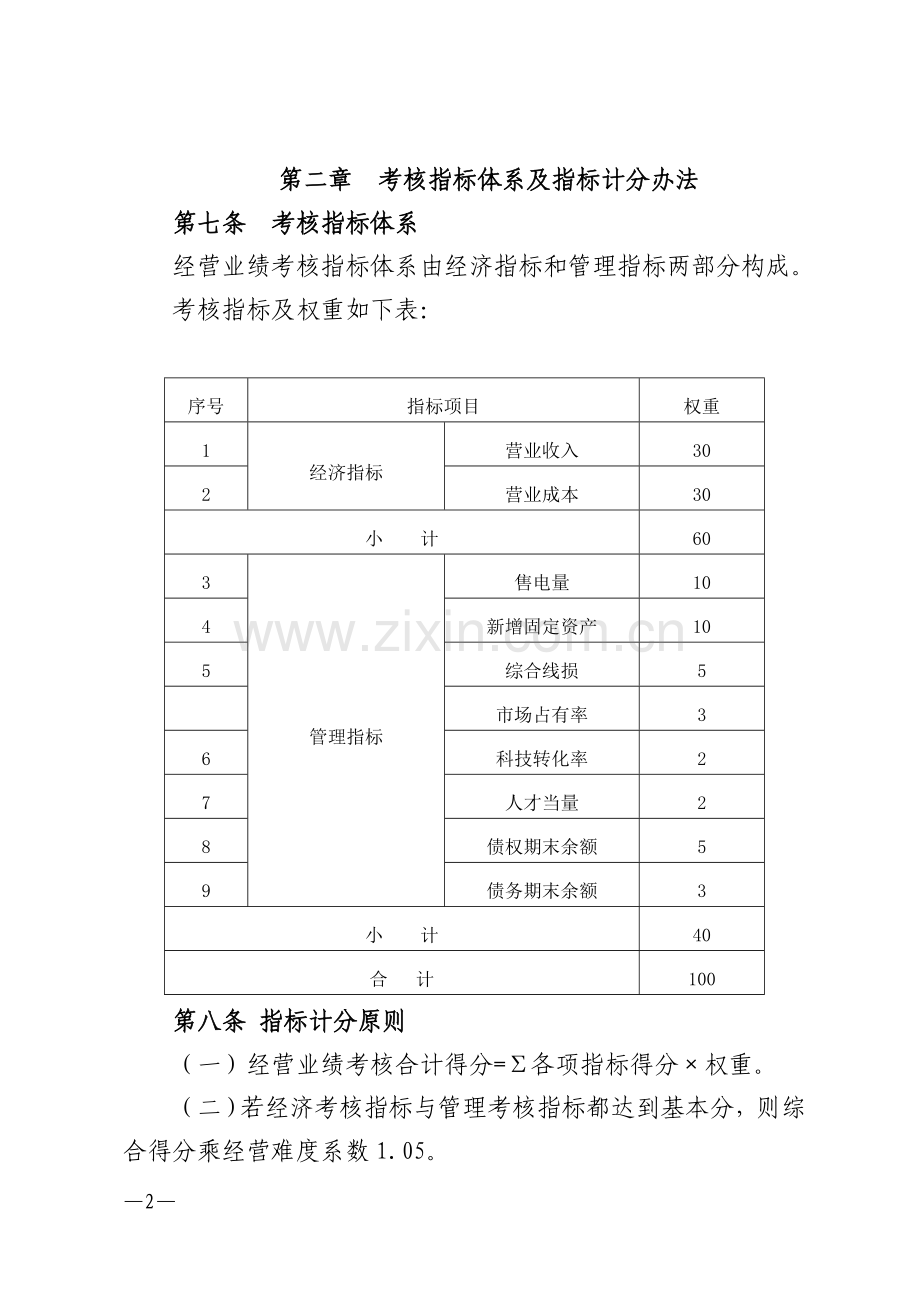 经营业绩考核管理办法..doc_第2页