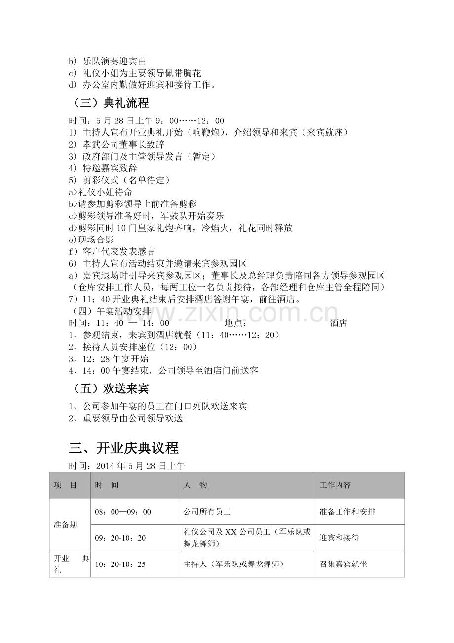 物流产业园开业庆典策划方案.doc_第2页