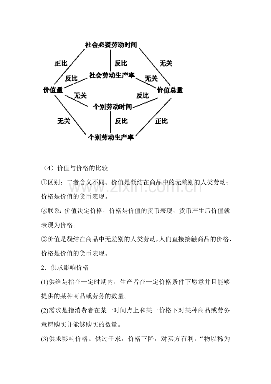 2016-2017学年高一政治上册知识点精测精练7.doc_第2页