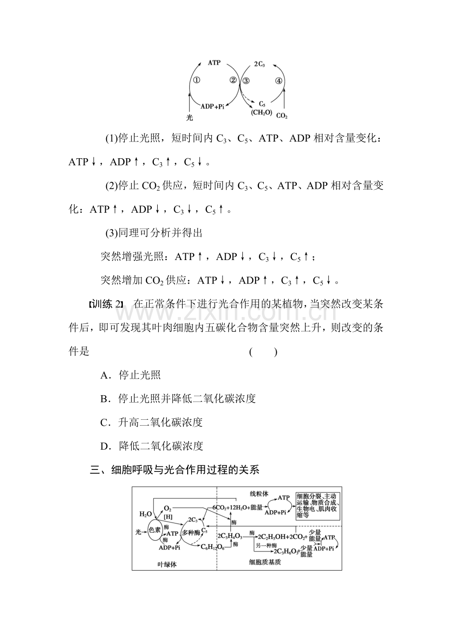 高一生物下册知识点课时作业题17.doc_第3页