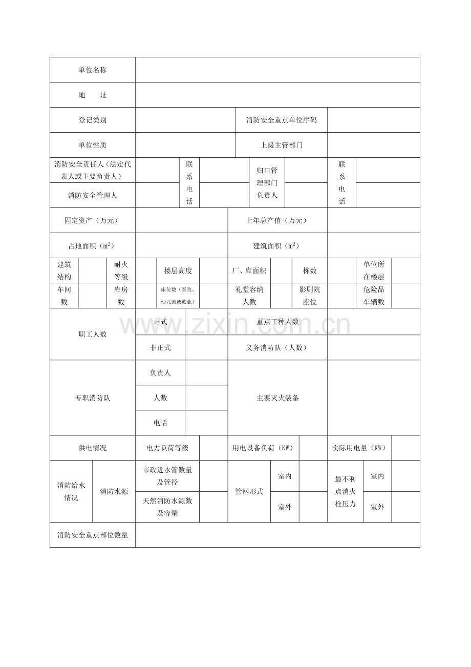 星级酒店消防管理常用表格(DOC-33).doc_第2页