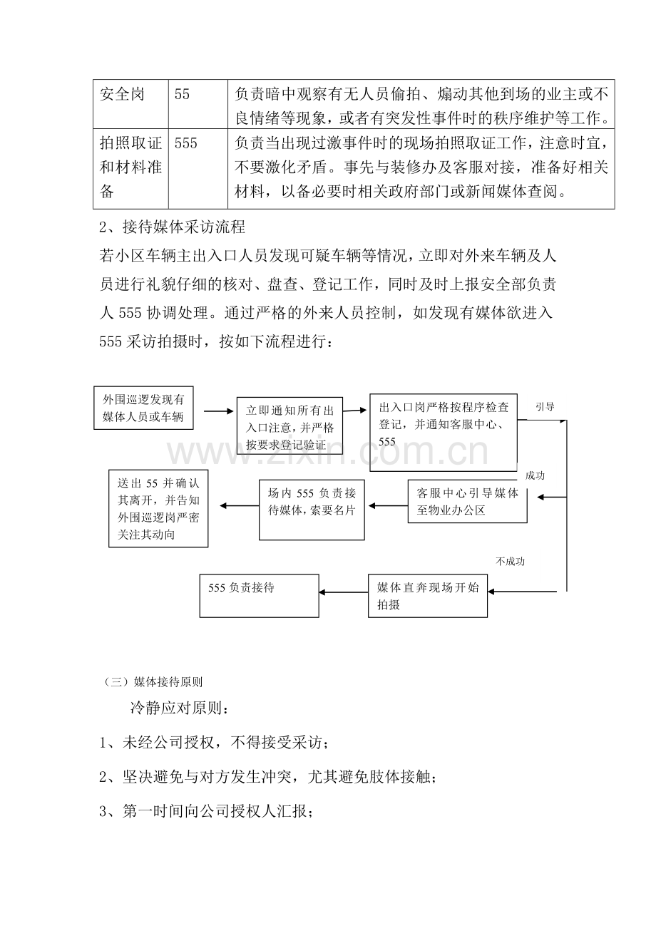 媒体接待应急预案预案.doc_第3页