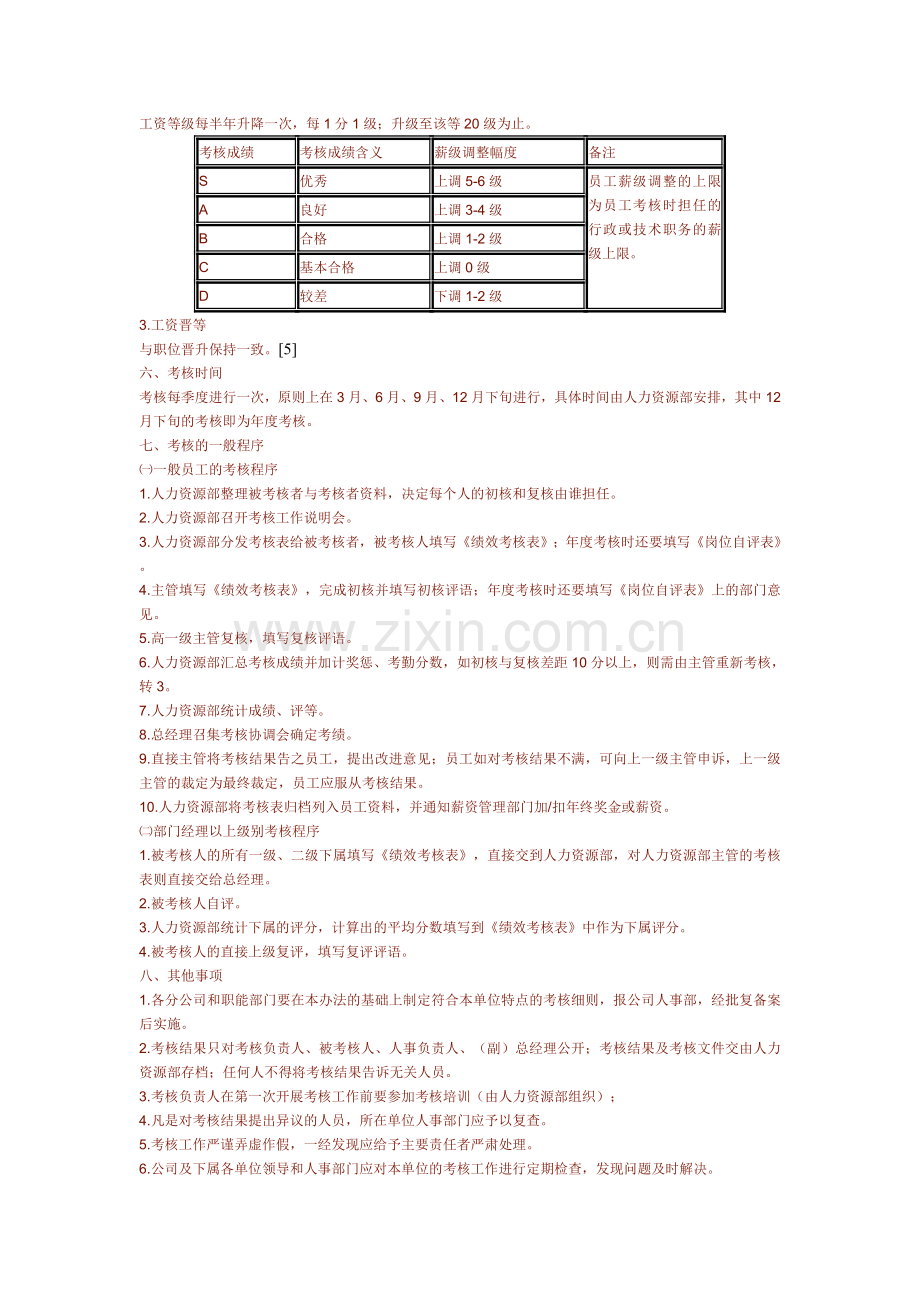 《员工绩效考核制度》..doc_第3页