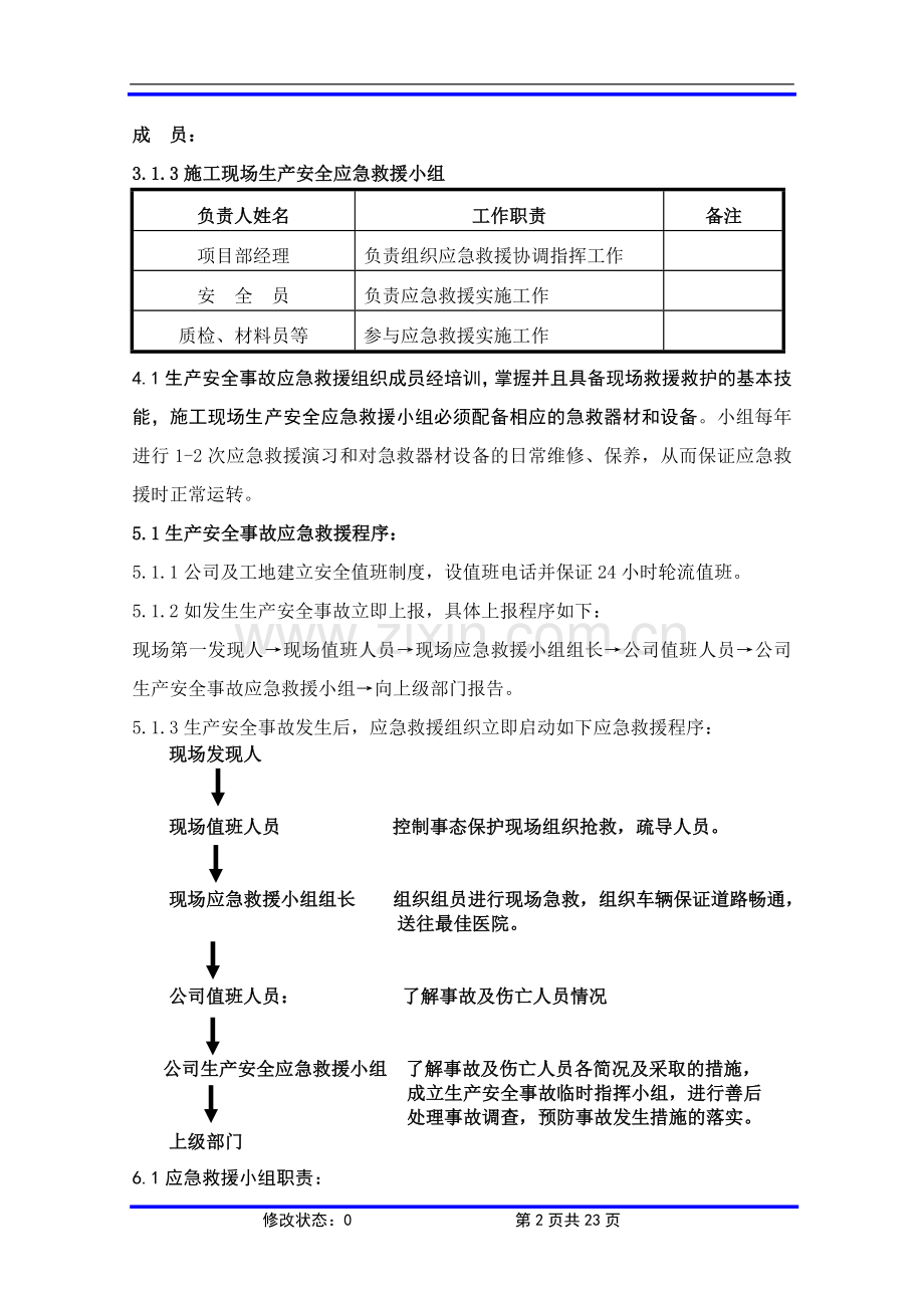 应急准备和响应实施方案.doc_第2页