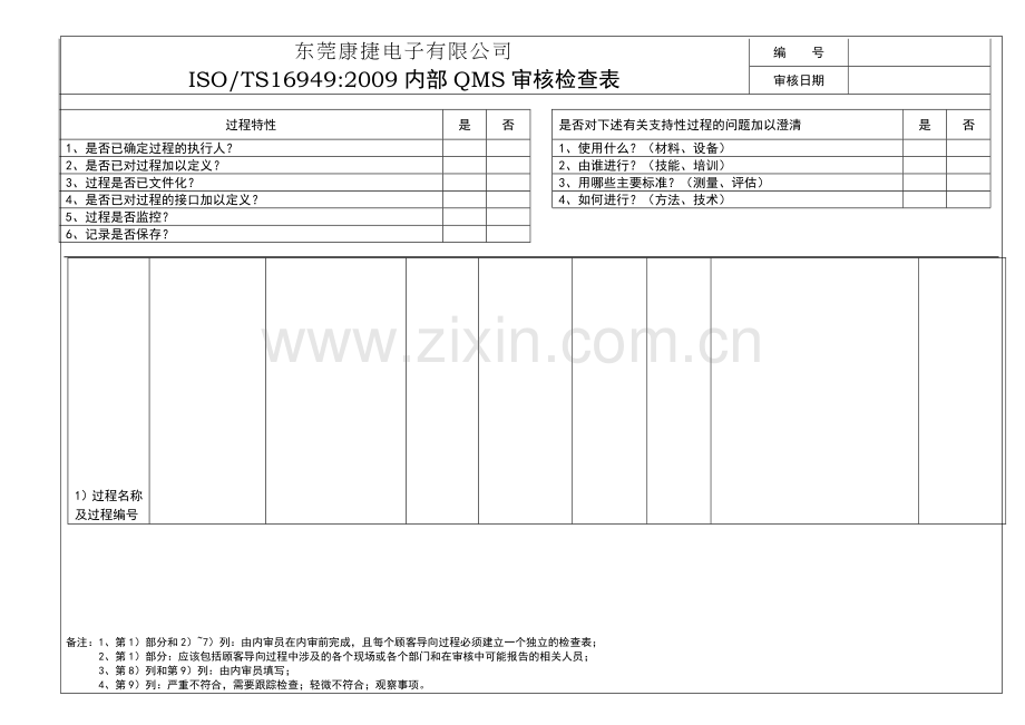 2014-年质量体系内审检查表.doc_第2页