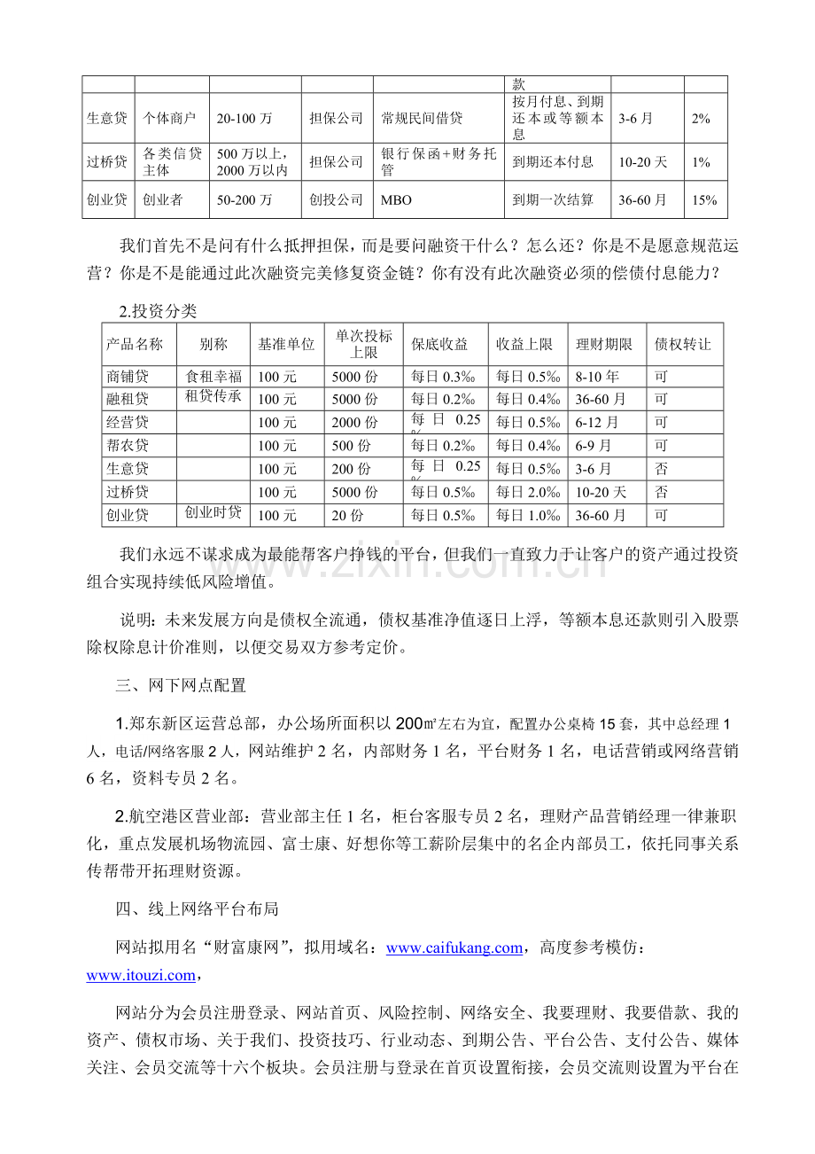 P2P网贷运营方案.doc_第2页