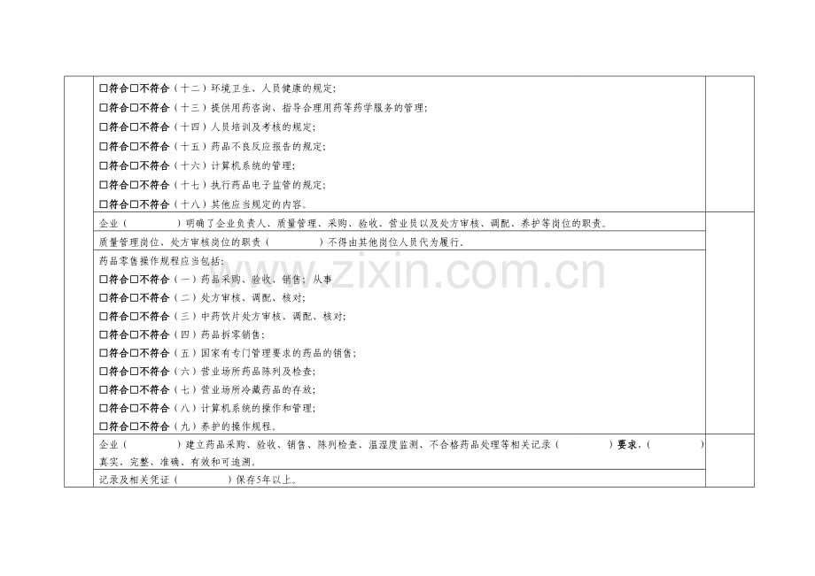 单体药店GSP现场检查组长作业.doc_第2页