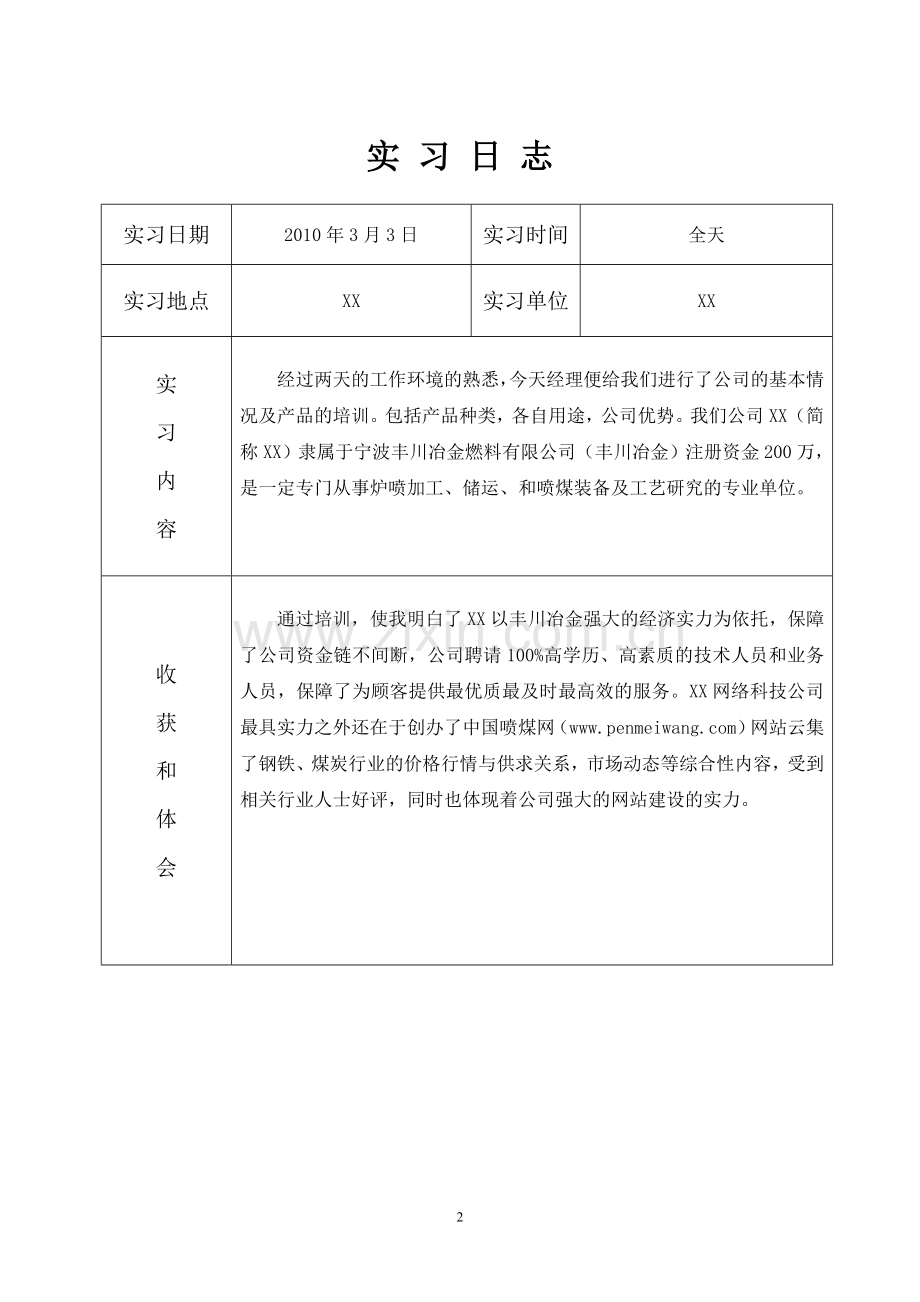 网络公司电话销售实习日记.doc_第2页