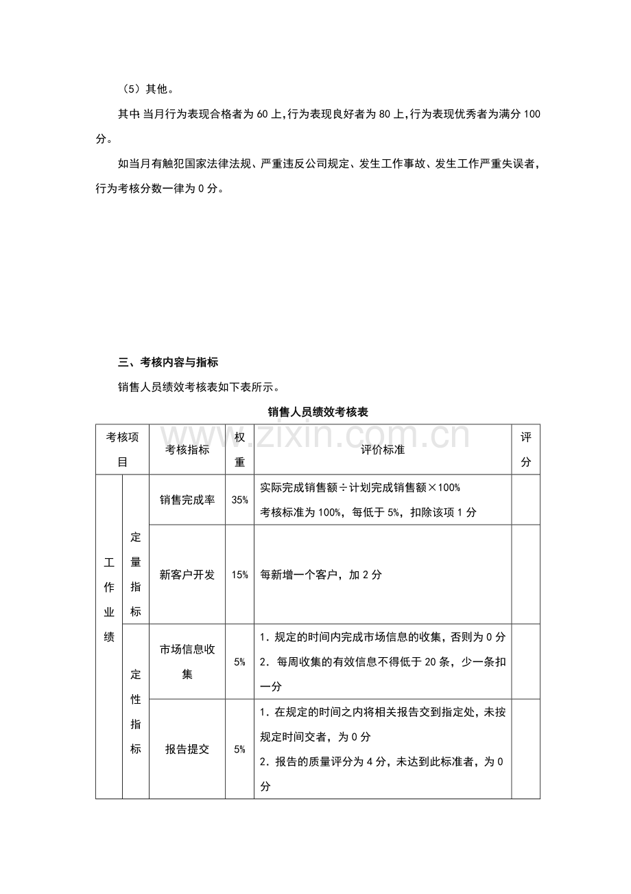 销售人员绩效考核方案2013..doc_第2页