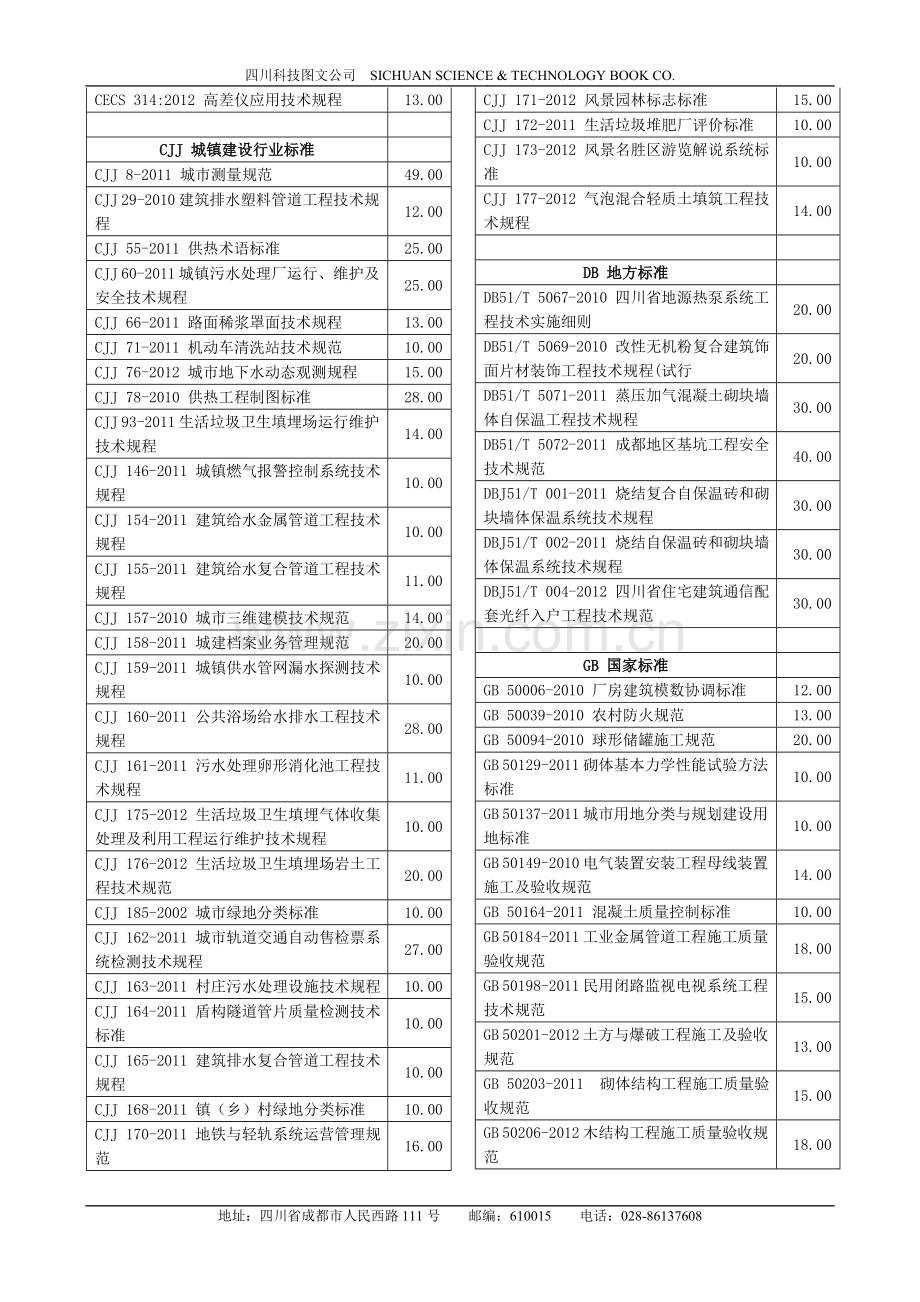 四川科图-2011至2012新到-施工类-规范.doc_第2页