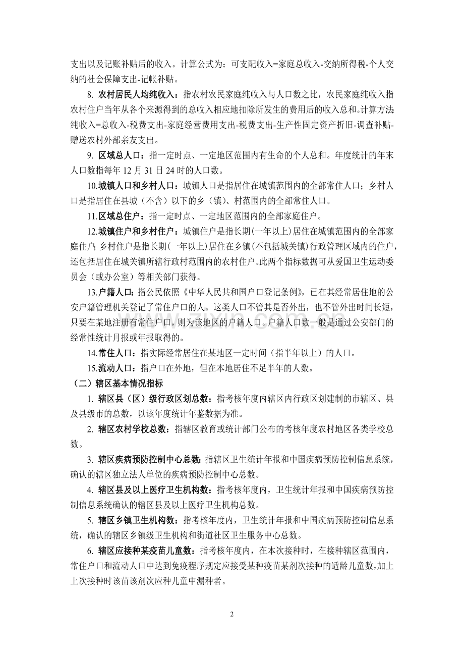 绩效考核管理软件填报指标解释与说明..doc_第2页