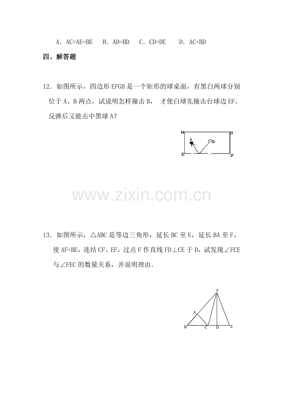 八年级数学轴对称复习测试题.doc_第3页