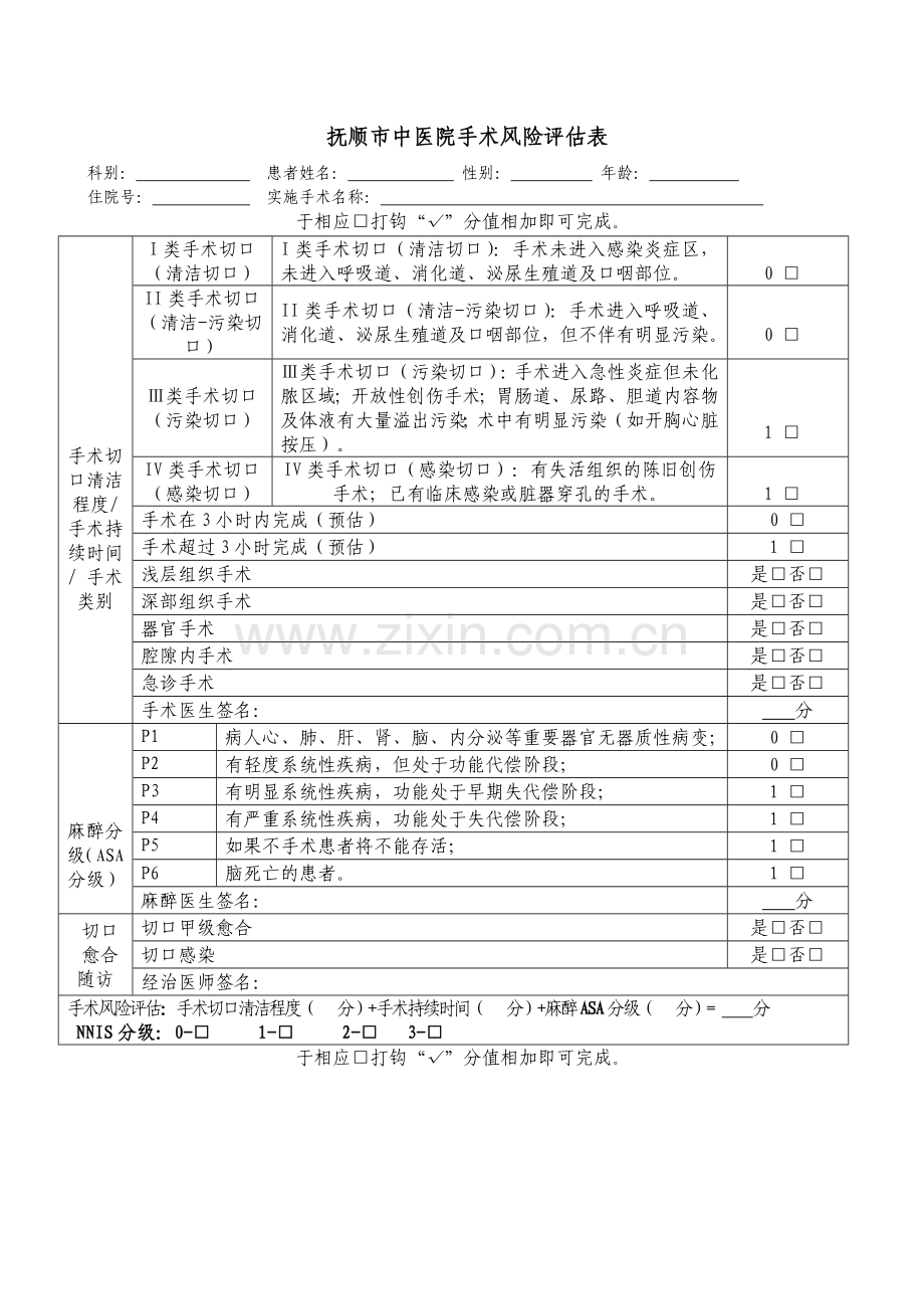 4、手术风险评估制度.doc_第3页