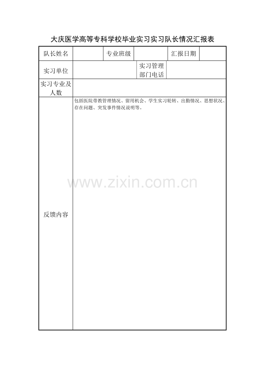 实习队长职责及汇报表.doc_第2页