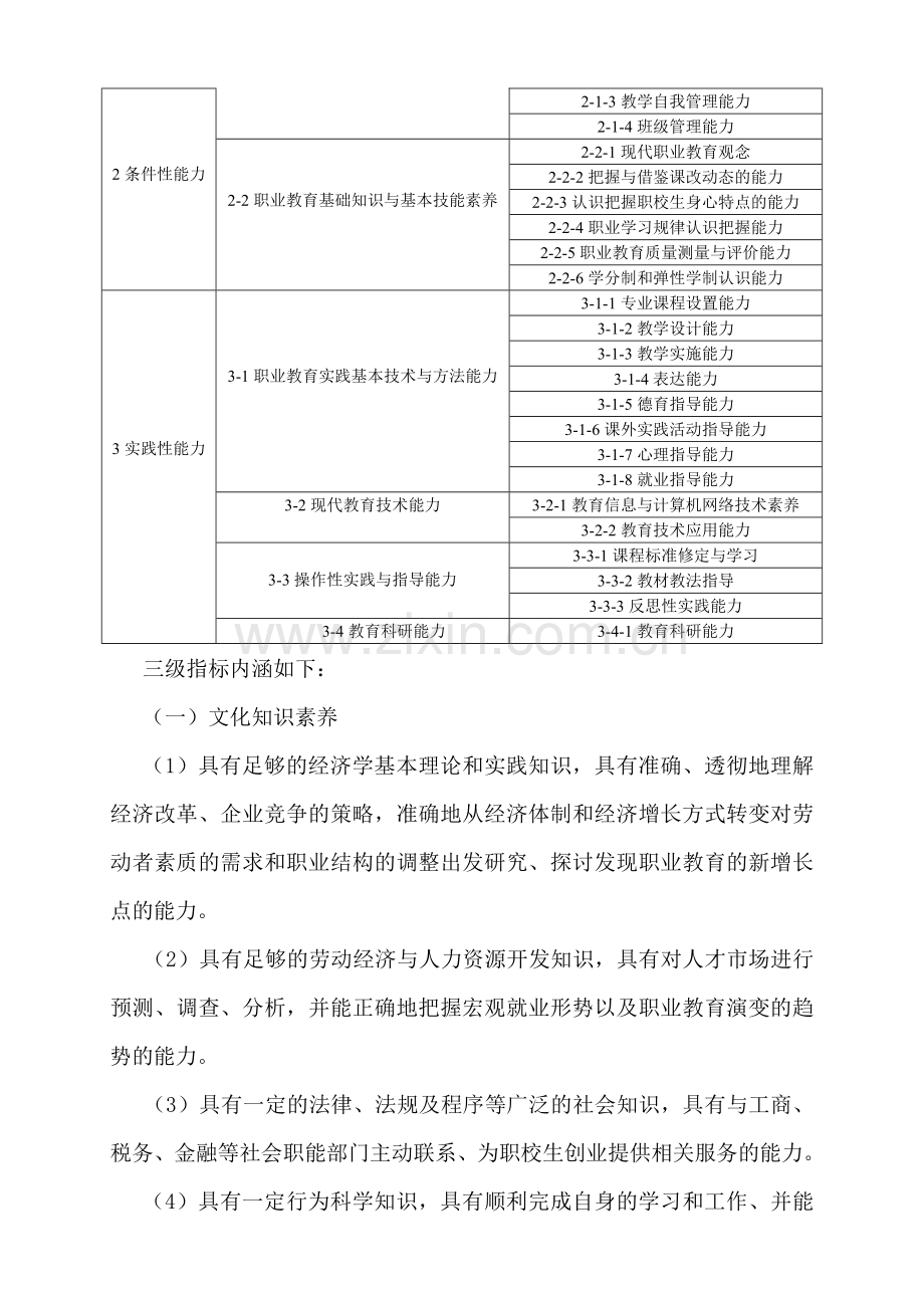 职业学校教师专业能力标准.doc_第3页