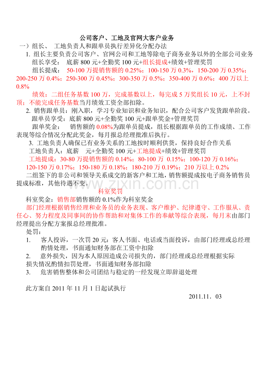 销售人员绩效考核制度实施方案2..doc_第2页