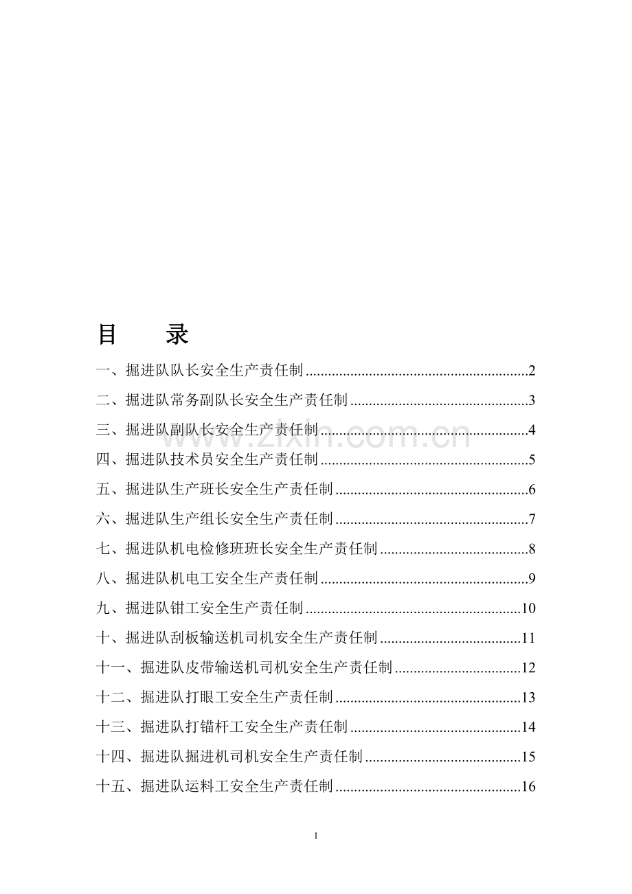 掘进队安全生产责任制.doc_第1页