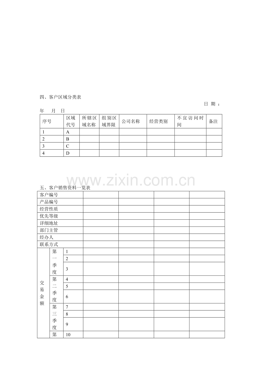 客户信息管理--客户服务部门全套管理制度.doc_第3页