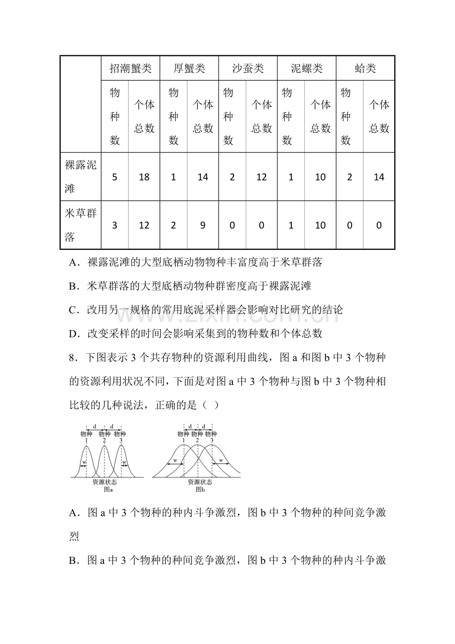 高一生物下册课时随堂训练题28.doc_第3页