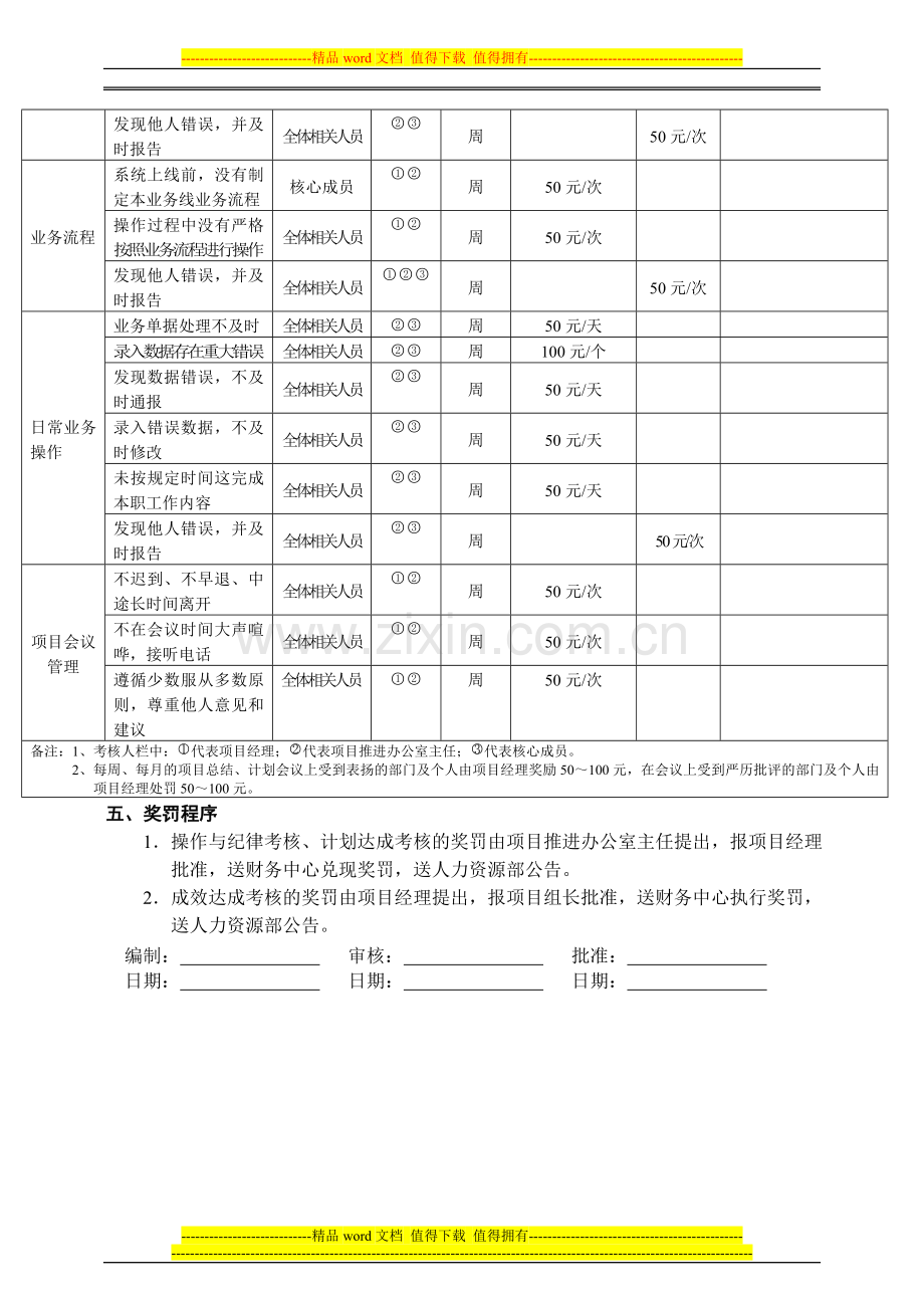 010-项目实施机制与考核管理制度.doc_第3页