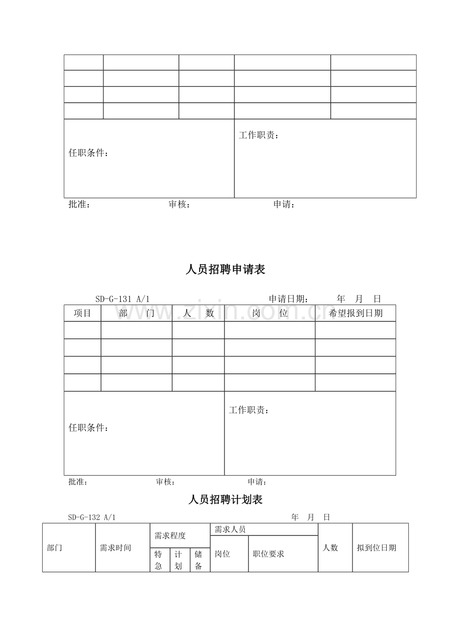 人事管理表格(全部).doc_第2页