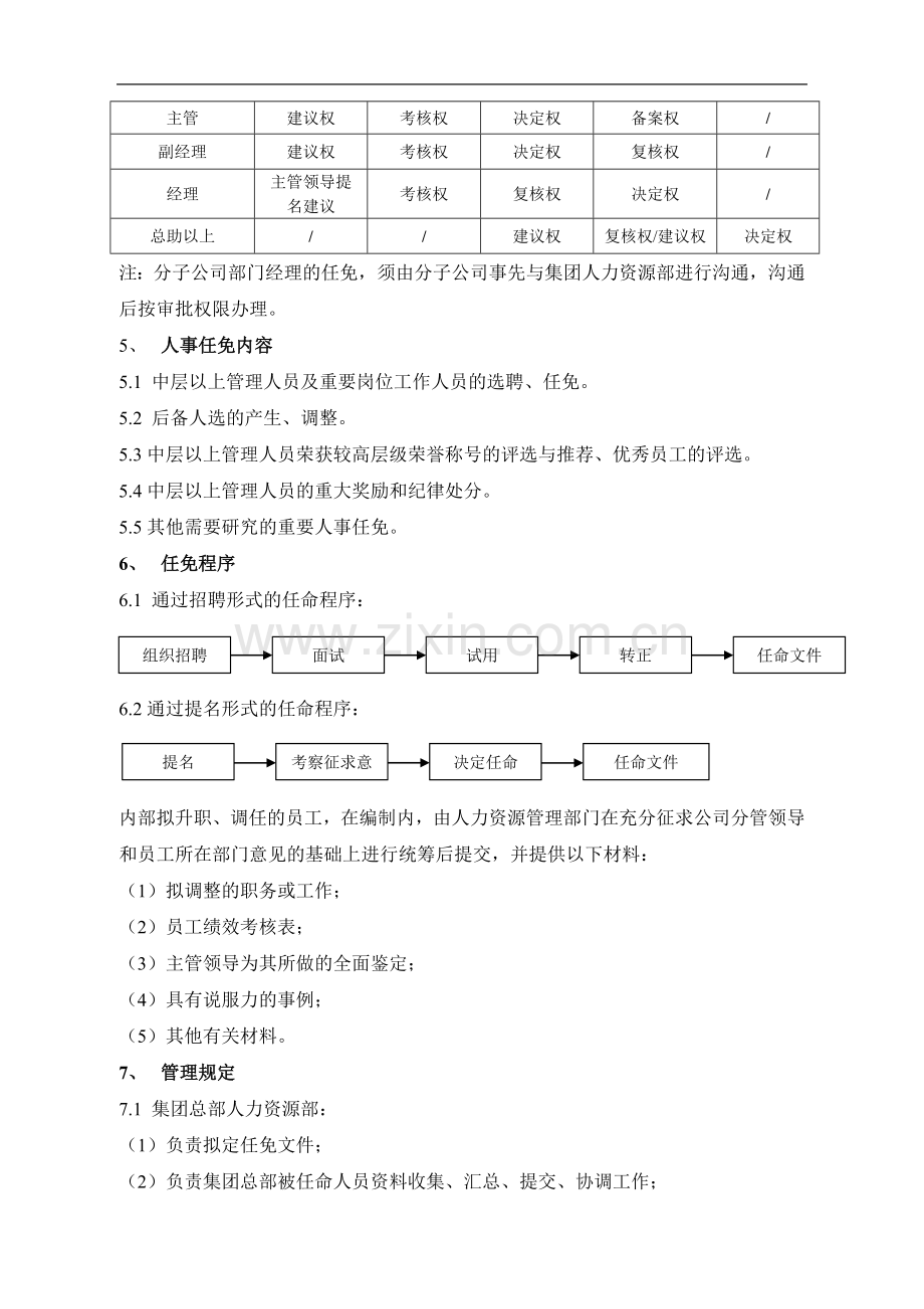 集团公司人事任免管理办法.doc_第2页