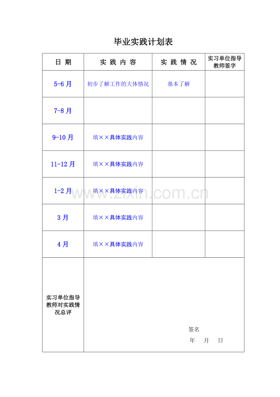 2010级毕业实践报告模板.doc_第3页