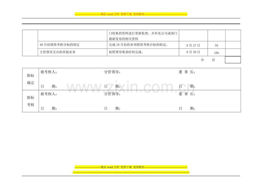 1品质管理中心——绩效考核表(9月)..doc_第3页