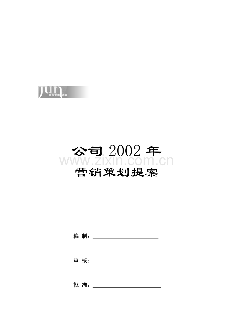 某公司年度营销策划提案.doc_第2页