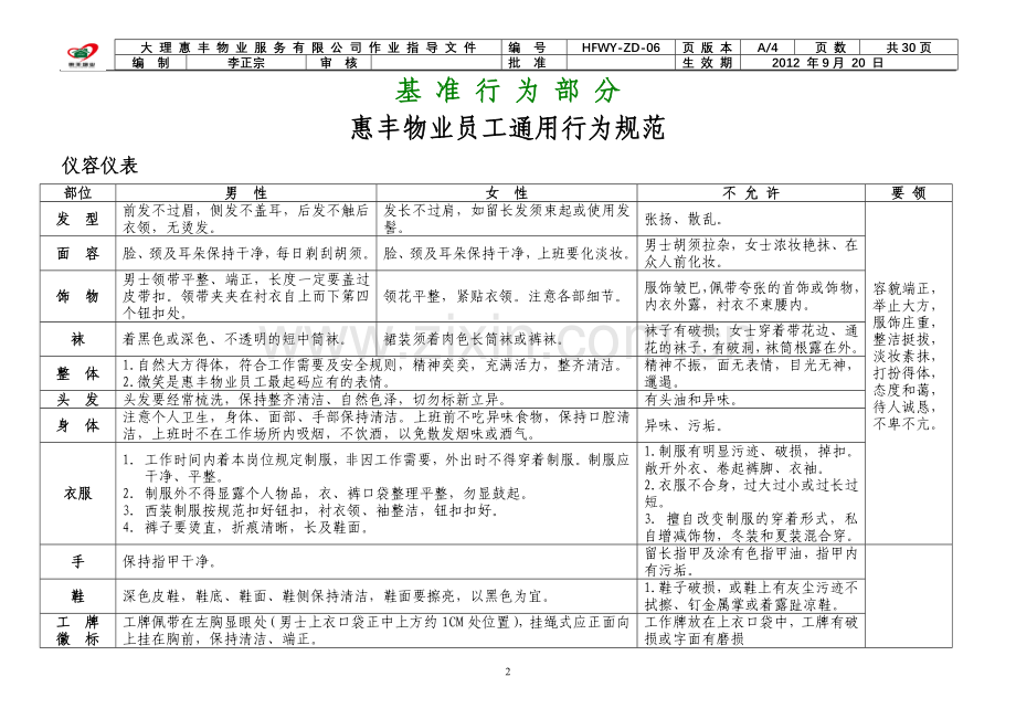 员工行为规范(BI手册).doc_第3页