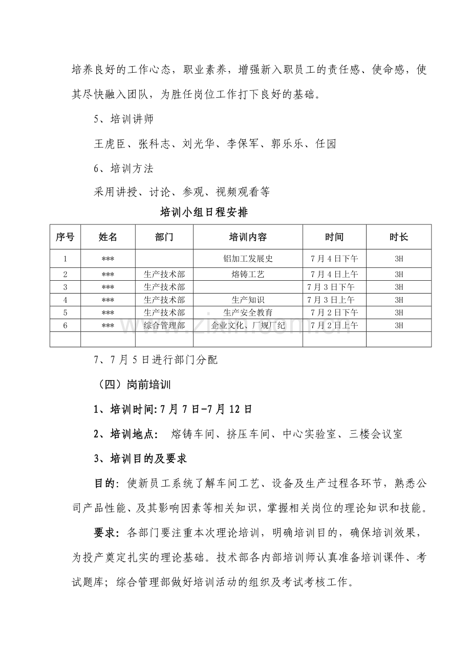 新入职大学生培训方案全套.doc_第2页