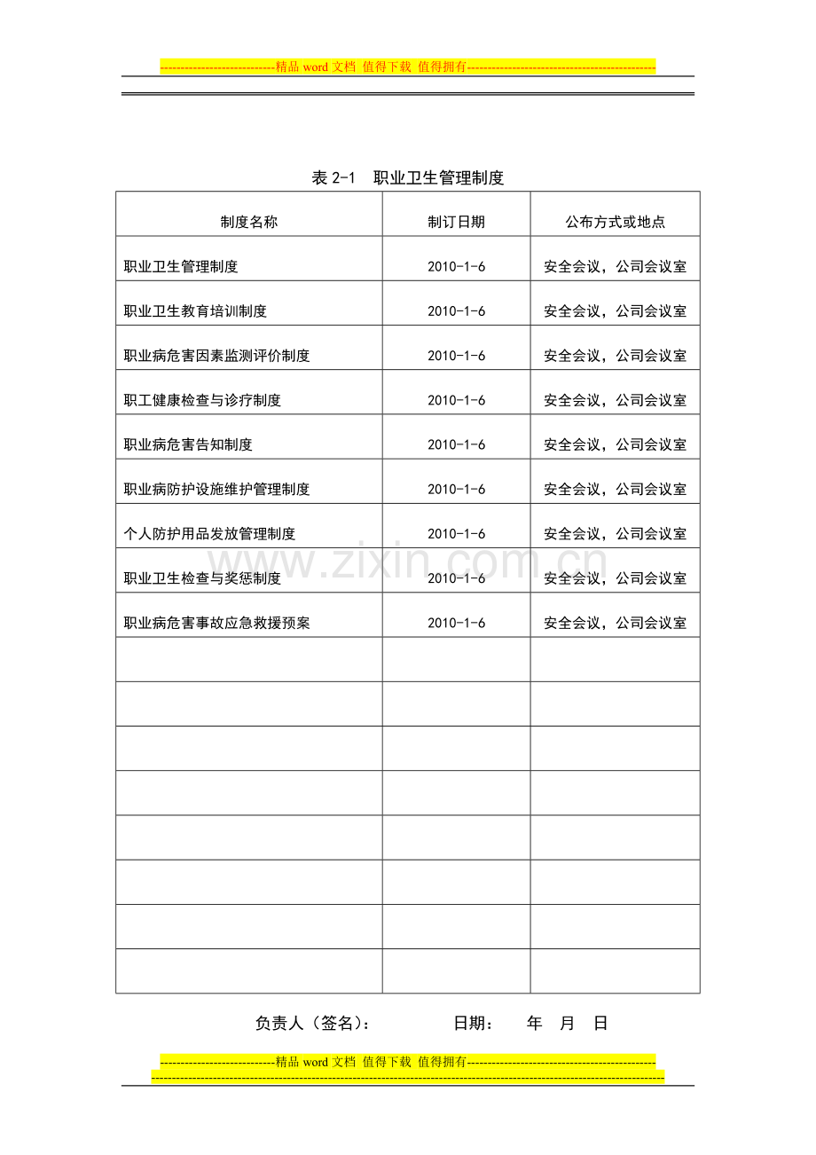 职业卫生管理制度档案.doc_第3页