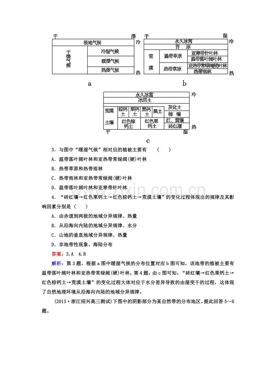 高三地理复习强化训练题17.doc_第2页