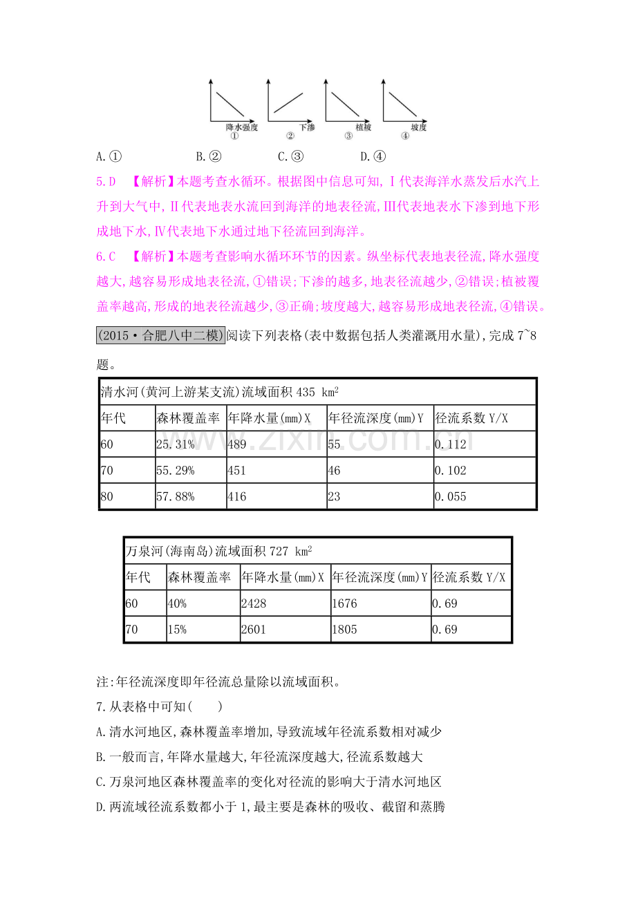 2017届高考地理第一轮总复习知识点检测题15.doc_第3页