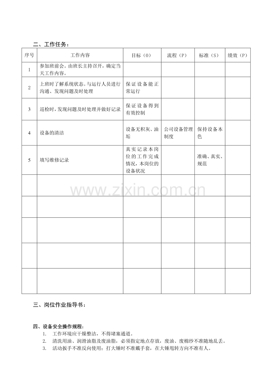 岗位操作手册-机修.doc_第3页