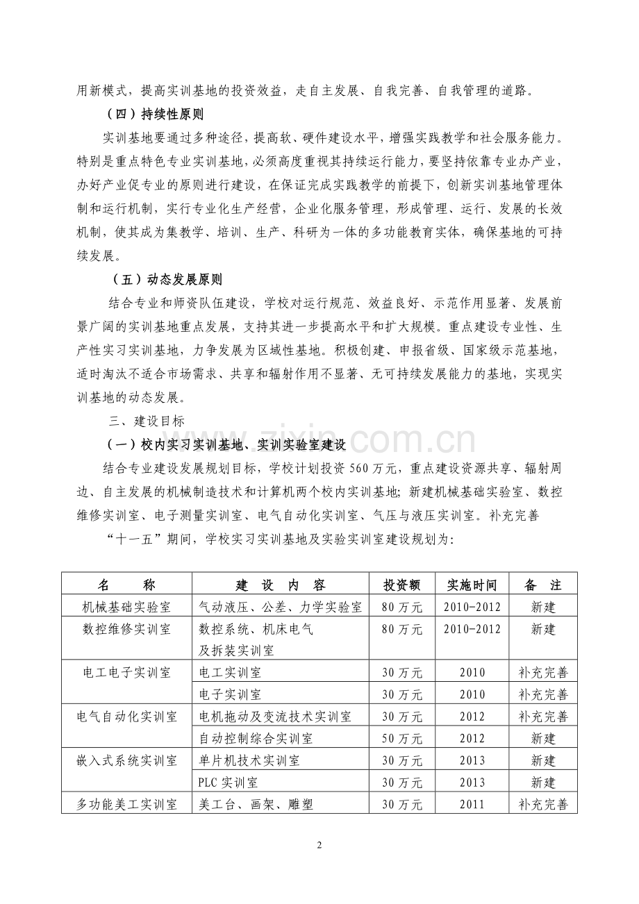 实训基地建设规划.doc_第2页