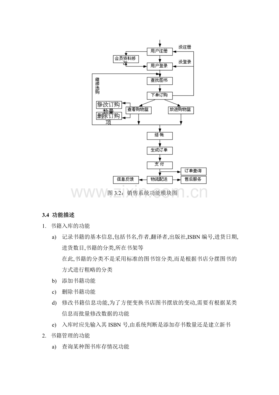 软件工程实践作业-书店管理系统uml建模20091125.doc_第3页