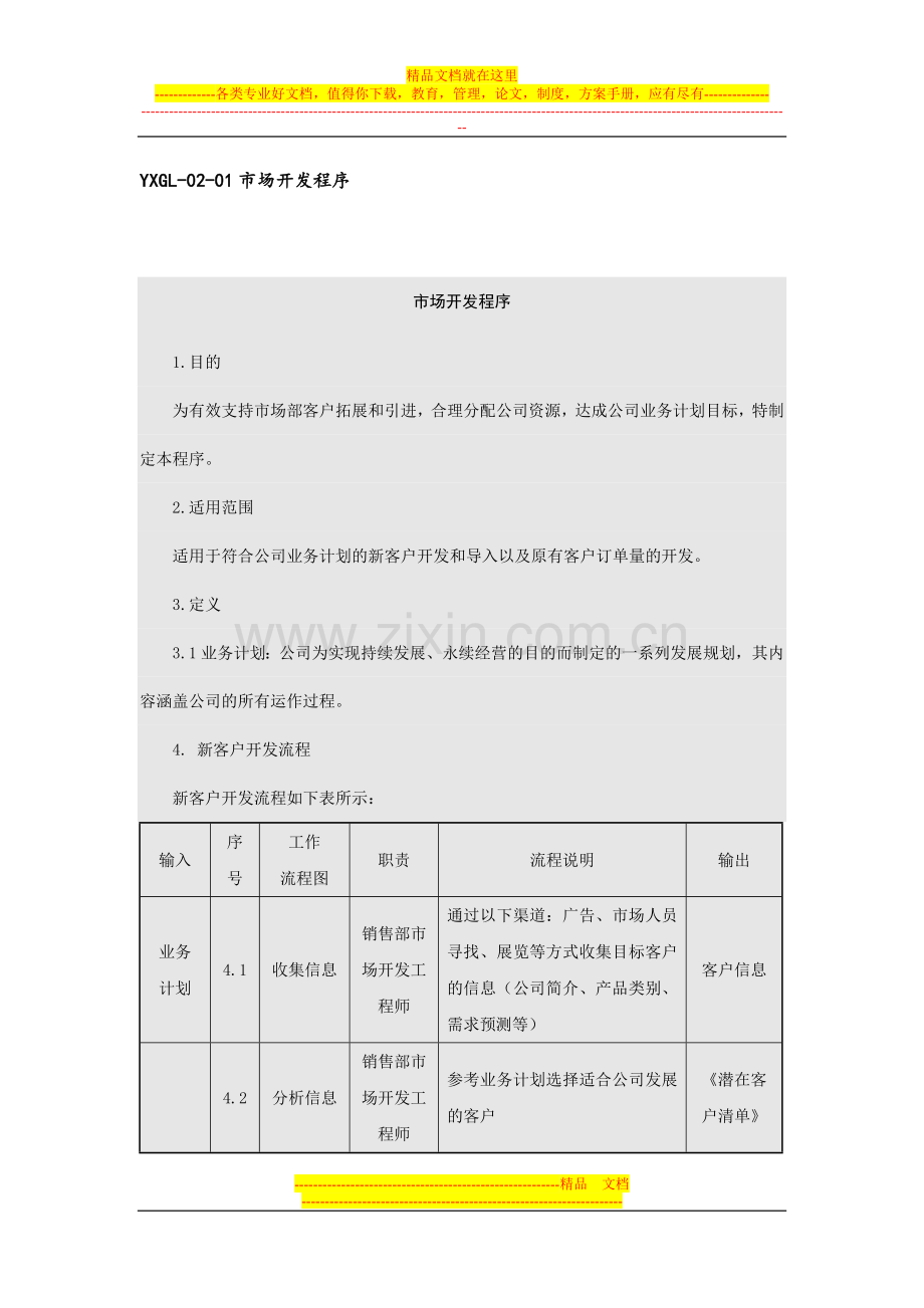 营销管理制度与表格范本.doc_第2页